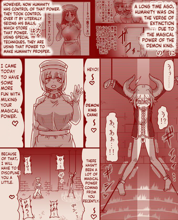 The demon king and the holy pristess