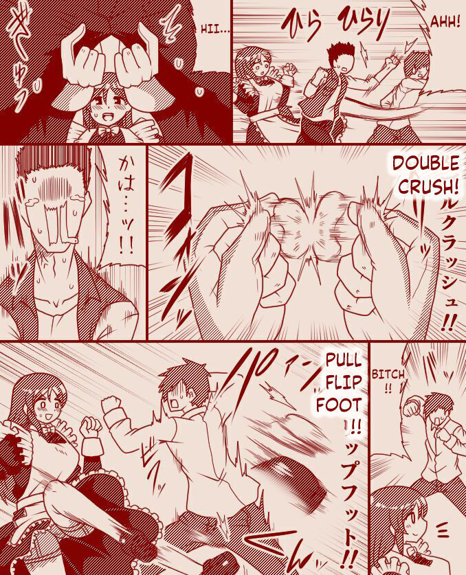 The demon king and the holy pristess