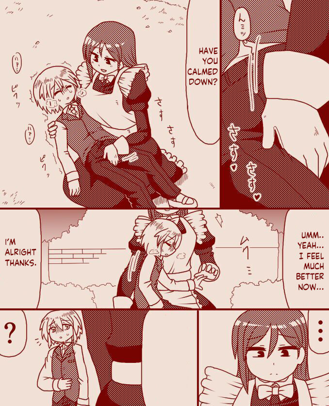 The demon king and the holy pristess