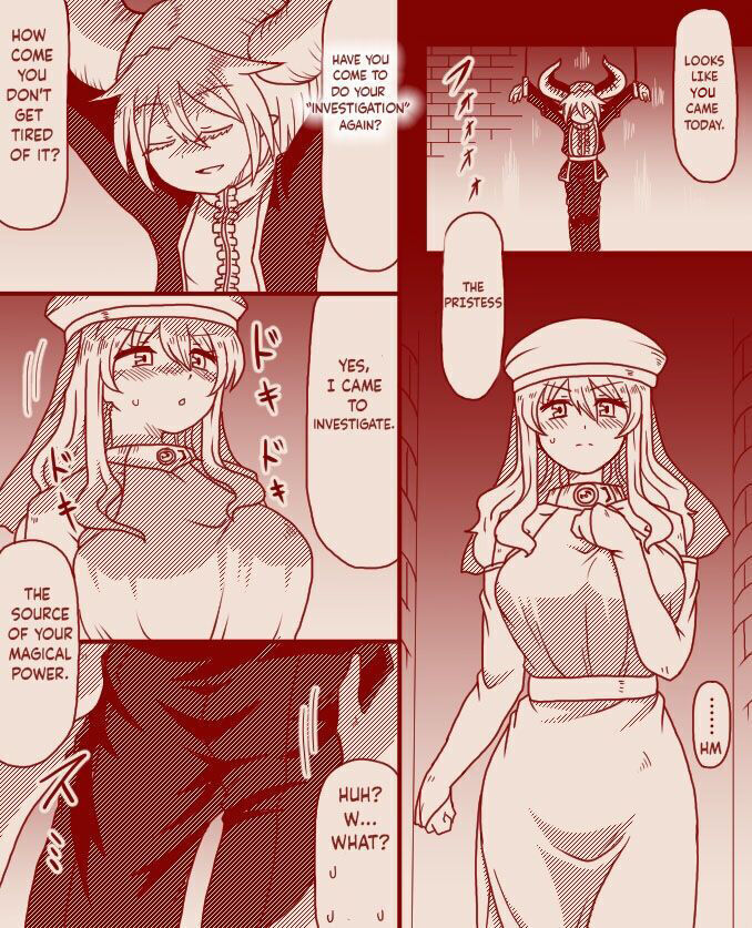The demon king and the holy pristess