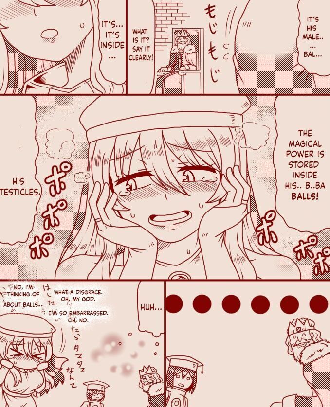 The demon king and the holy pristess