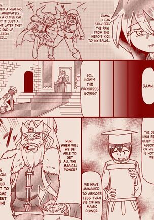 The demon king and the holy pristess Page #16