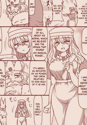 The demon king and the holy pristess Page #17
