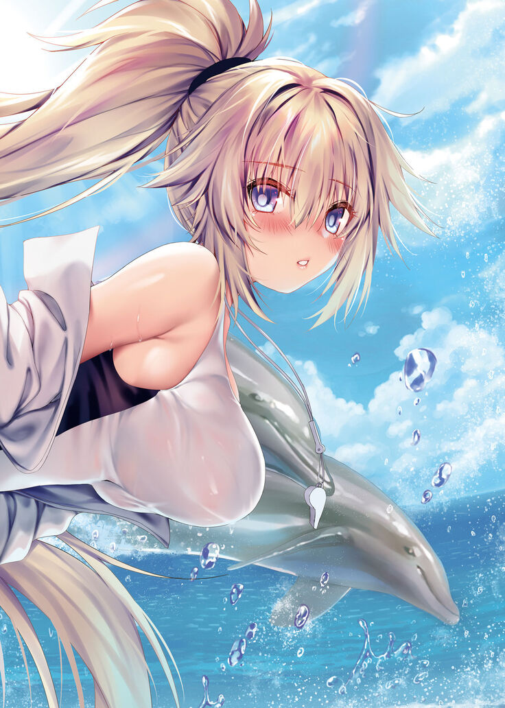 FGO Carnival 21 - Seijo ga Mizugi de Sekkyokuteki ni Semeru no wa Suki desu ka