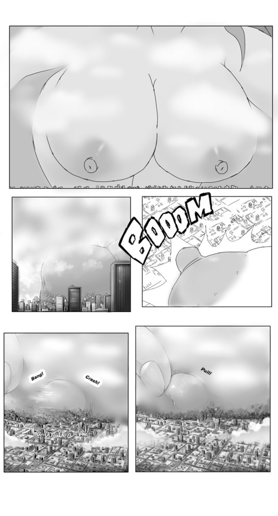 Attack Of The Giantess House! Ch1-2