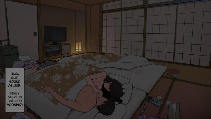 Onsenryokan nite Kanojo to Nemurenai Yoru, Anmoku no Ryoukai de Hajimaru Sex
