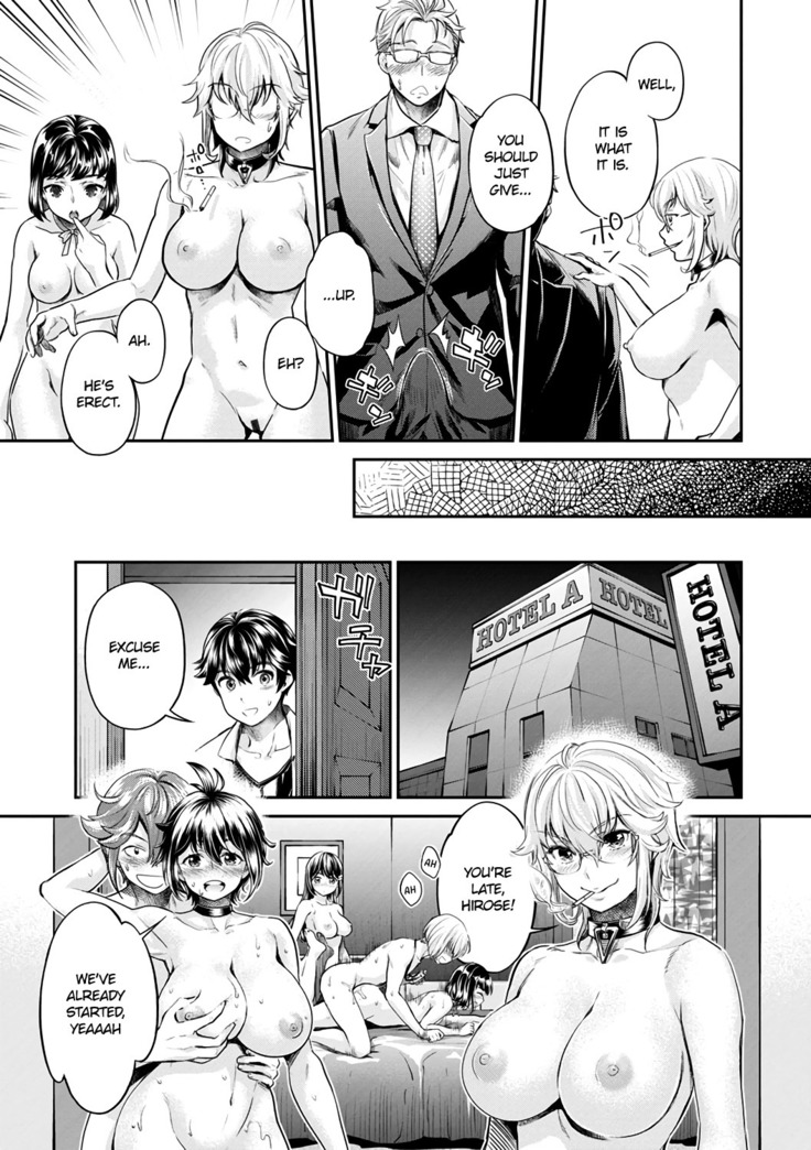Ishoku Bitch to YariCir Seikatsu Ch. 1-7 | The Fuck Club's Different Hues of Ho Ch. 1-7