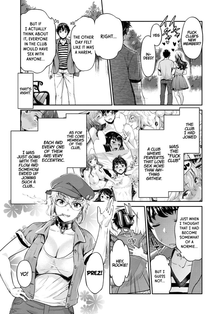Ishoku Bitch to YariCir Seikatsu Ch. 1-7 | The Fuck Club's Different Hues of Ho Ch. 1-7