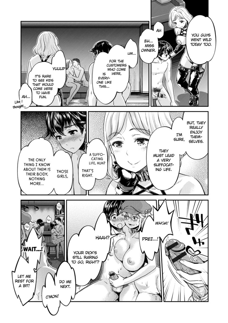 Ishoku Bitch to YariCir Seikatsu Ch. 1-7 | The Fuck Club's Different Hues of Ho Ch. 1-7