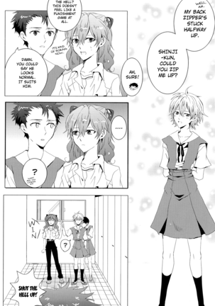 (C78) [Soukyuu no datenshi (Yumi Mao)] Seifuku Honey (Neon Genesis Evangelion) [English] ==Strange Companions== Page #13