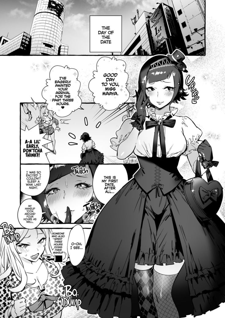 Futanari-san to Nonke-sanHatsu Date Hen | Straight Girl Meets Futa: The First Date