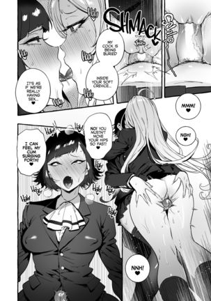 Futanari-san to Nonke-sanHatsu Date Hen | Straight Girl Meets Futa: The First Date - Page 7