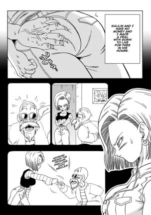 Android 18 vs Master Roshi Page #3
