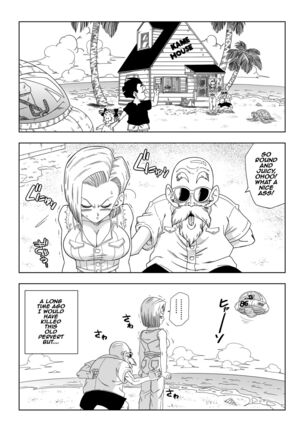 Android 18 vs Master Roshi Page #2