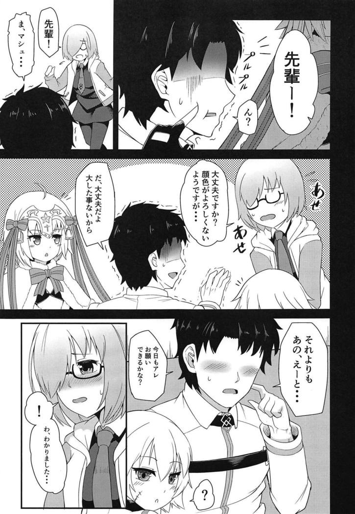 Senpai! Ofuton Atatamemashu!