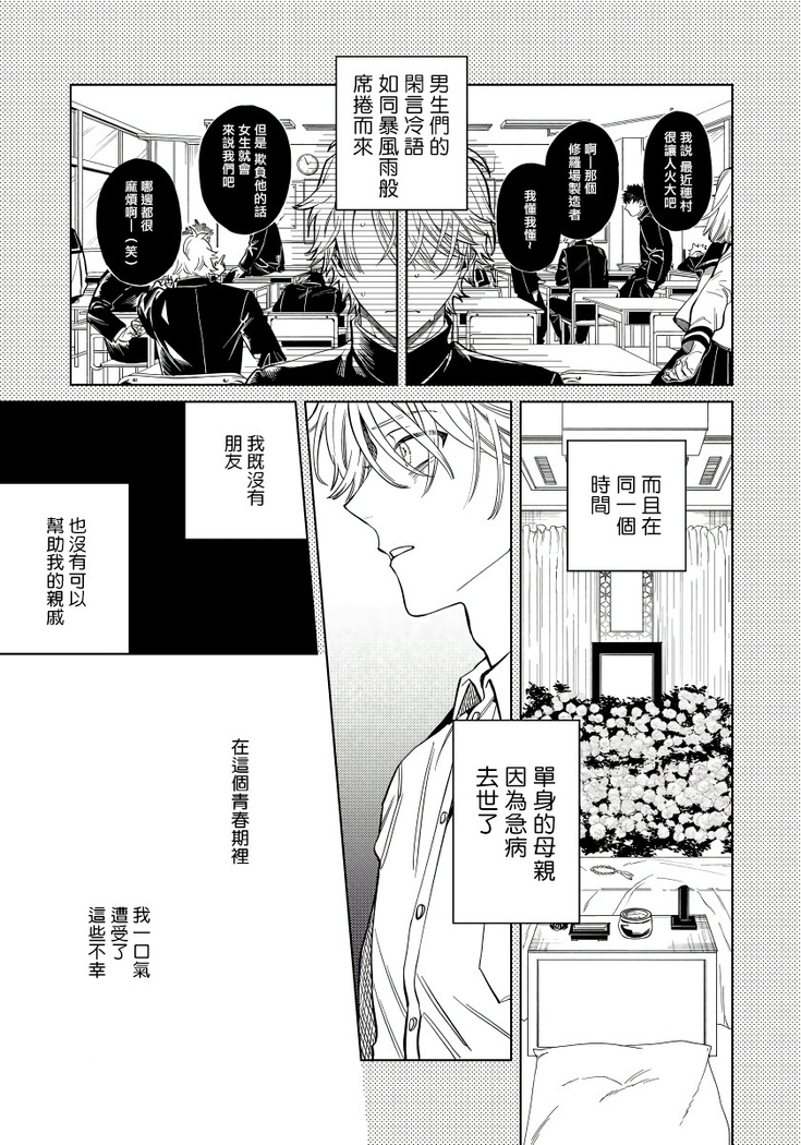 Hoezura ni Kamitsuku Kiss | 噬于泣颜之吻 Ch. 1-3