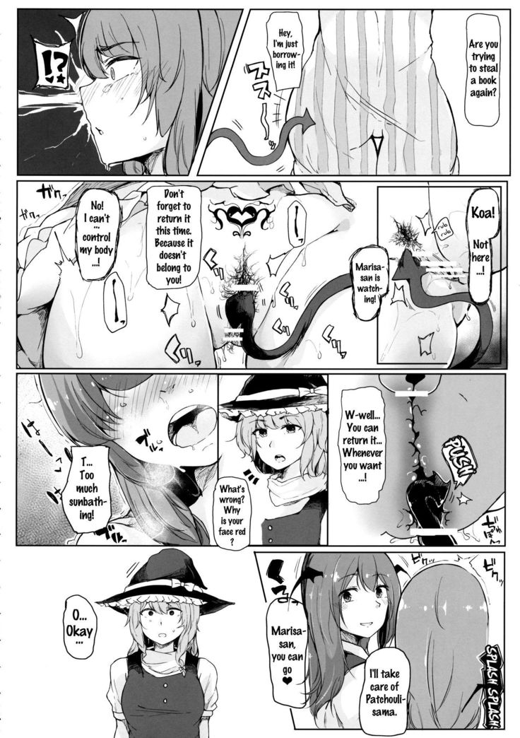 Koakuma ga Marisa ni Patchouli to no Ai o Misetsukechau? Hon | Koakuma Lets Marisa Show Her Love For Patchouli? Hon