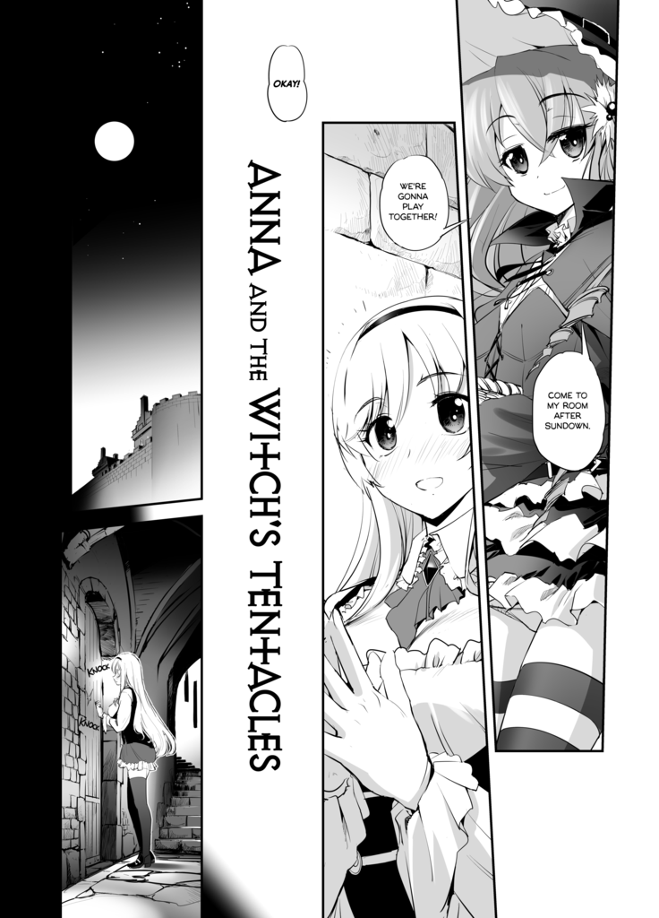 Anna to Majo no Shokushu Yuugi | Anna and the Witch's Tentacles (decensored)