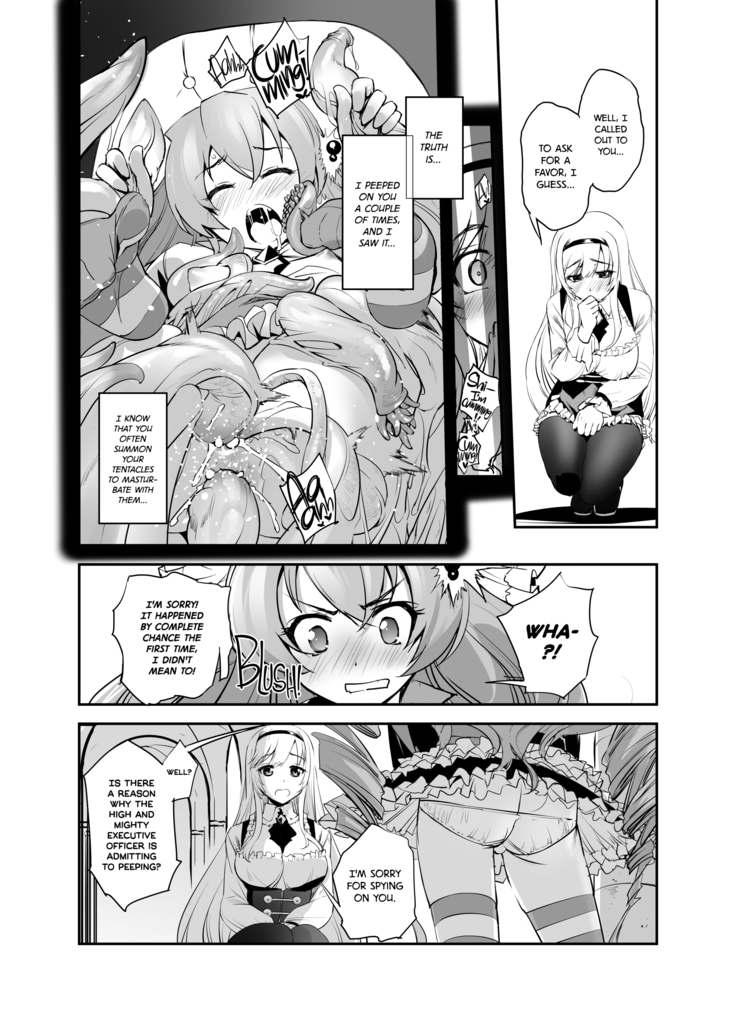 Anna to Majo no Shokushu Yuugi | Anna and the Witch's Tentacles (decensored)