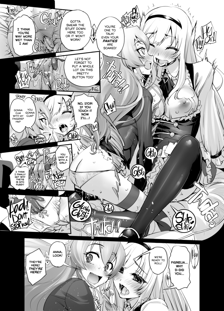 Anna to Majo no Shokushu Yuugi | Anna and the Witch's Tentacles (decensored)