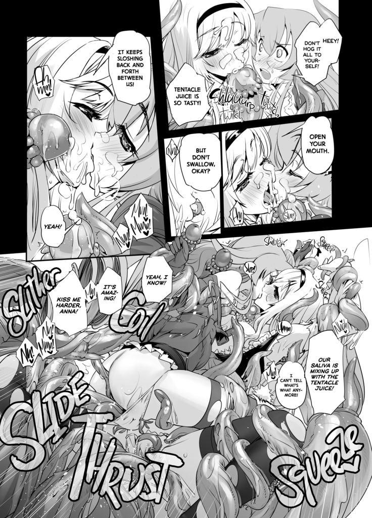 Anna to Majo no Shokushu Yuugi | Anna and the Witch's Tentacles (decensored)