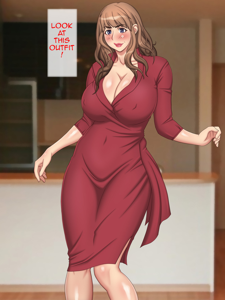 Eroi Kakkou Bakari shite Bimajo Kidori na Bonyuu Haha | Lactating Young Looking Mother Always Wearing Only Sexy Clothes