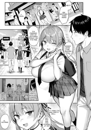 Moto InCha no Kyonyuu Yariman Imouto ga Erosugite, Onii-chan wa Mou...!! 3 | I Can't Handle My Former Bookworm Little Sister Now That She's a Slut! 3 - Page 56