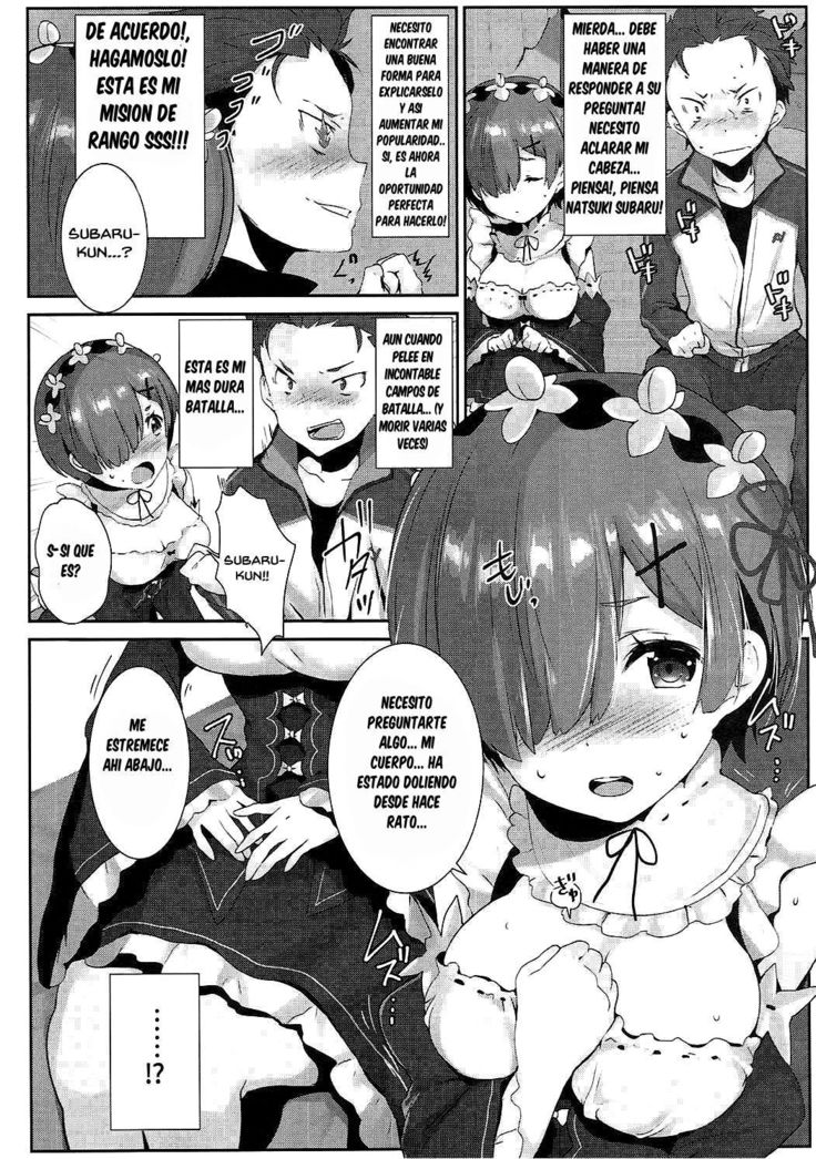 Rem no Ecchi na Nayami o Kaiketsu shitekudasai