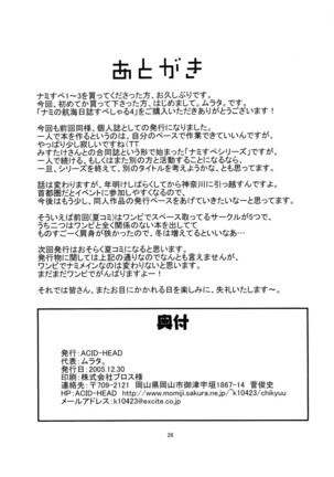 Nami no Koukai Nisshi Special 4 Page #30