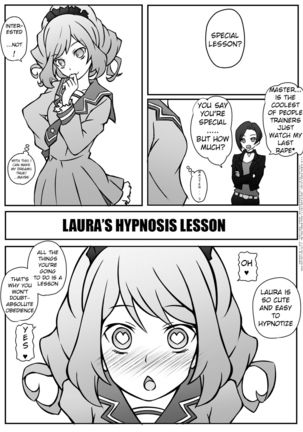 Laura-chan no Saimin Lesson | Laura's Hypnosis Lesson - Page 1