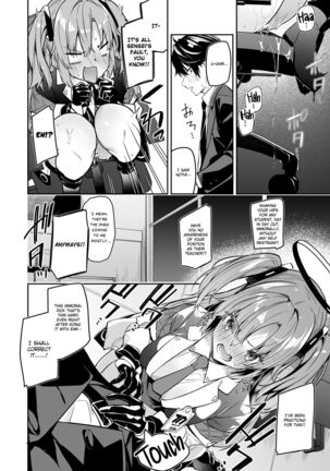 Watashi ga Sensei no Musessou o Kyousei Shimasu! Page #8