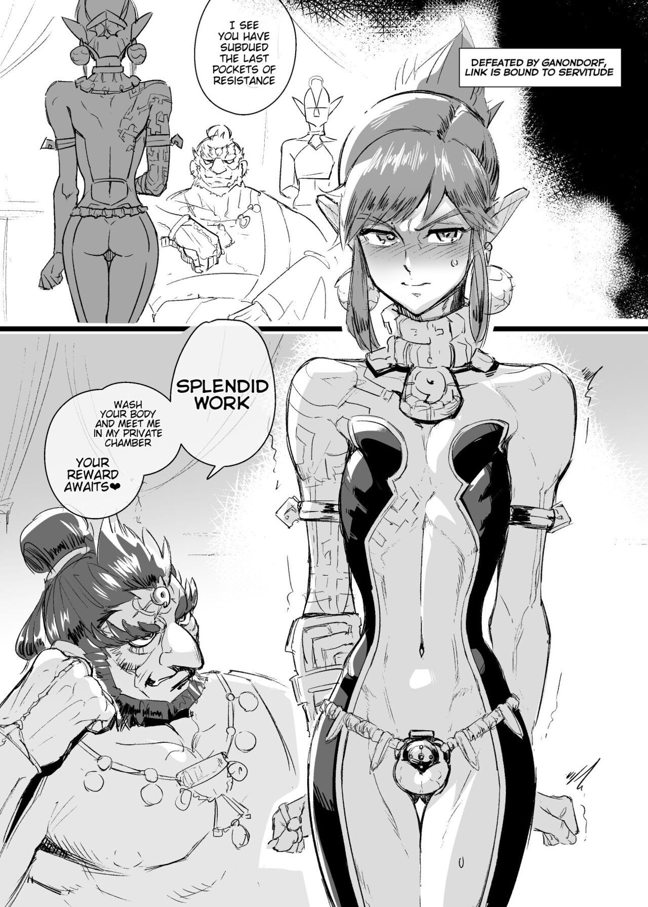 Sissy link hentai