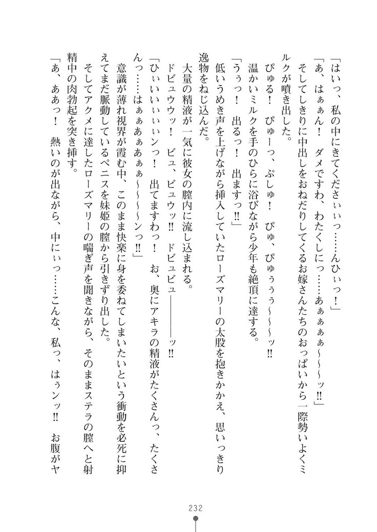 ミルクプリンセス3 ずっとラブラブにゅ～トピアア