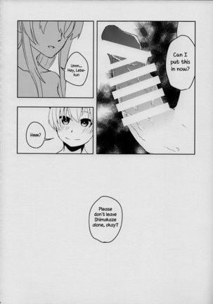 Koakuma Lebe-kun no Chinjufu Nisshi Zwei | Little Devil Lebe-kun's Navy Base Diary Zwei Page #11
