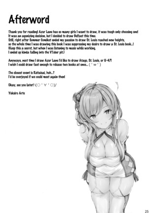 Belfast-san to Shitsuke Aitai! | Learning Manners with Belfast! - Page 24