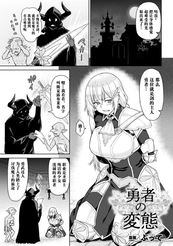 勇者の変態 2D Comic Magazine Noukan akuochi sennou kairaku ni okasareta seigi no heroine Vol.2 【不可视汉化】
