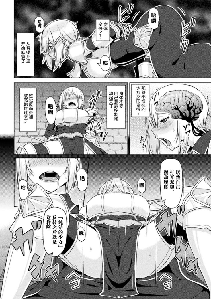 勇者の変態 2D Comic Magazine Noukan akuochi sennou kairaku ni okasareta seigi no heroine Vol.2 【不可视汉化】