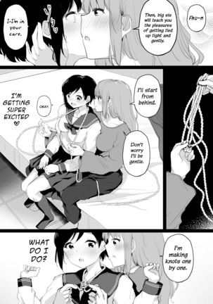 Do M Uraaka Joshi ga Kousoku Yuri Ecchi de Onna Doushi no Yosa o Oshiekomarechau Hon - Page 13