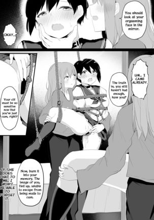 Do M Uraaka Joshi ga Kousoku Yuri Ecchi de Onna Doushi no Yosa o Oshiekomarechau Hon - Page 27