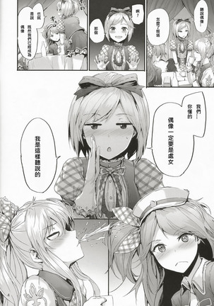 Kikuushi Idol no Gakuya Urabanashi | Sky Knight Idols' Backstage Story Page #4