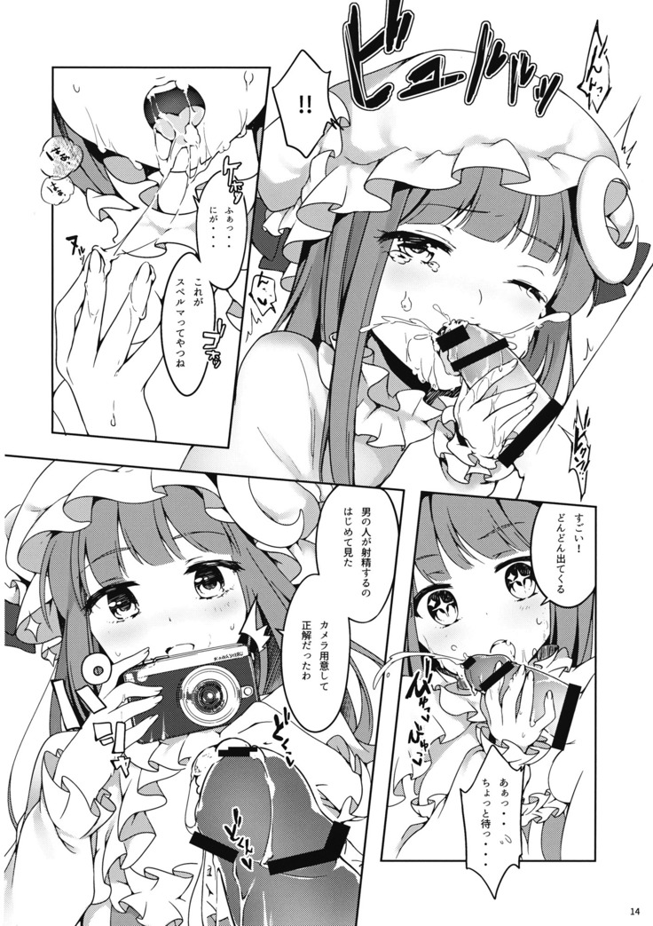 Patchouli-san ni Yowami o Nigiraretai