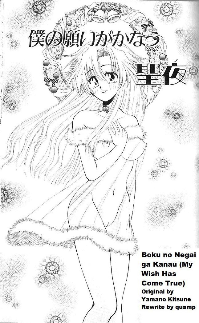 Boku No Negai ga Kanau [My Wish Has come True, rewrite