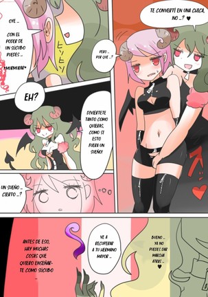 Otouto Succubus-ka! Inma no Kyoudai Nyotaika Sakusen 1-2  español Page #17