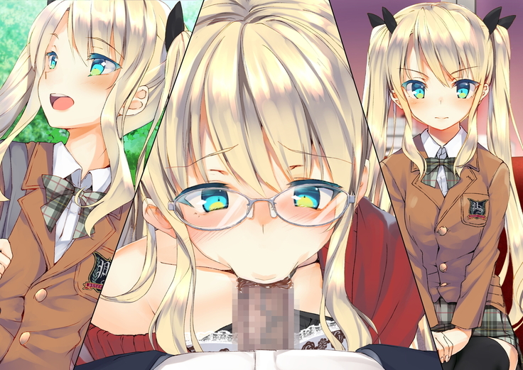 Rin to Shita Kinpatsu Twintail Shoujo ga Omocha ni Narihateru made