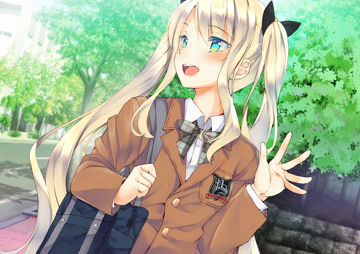 Rin to Shita Kinpatsu Twintail Shoujo ga Omocha ni Narihateru made