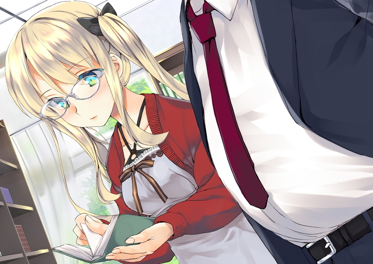Rin to Shita Kinpatsu Twintail Shoujo ga Omocha ni Narihateru made