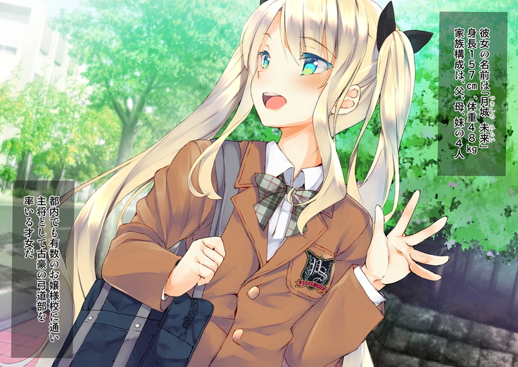 Rin to Shita Kinpatsu Twintail Shoujo ga Omocha ni Narihateru made