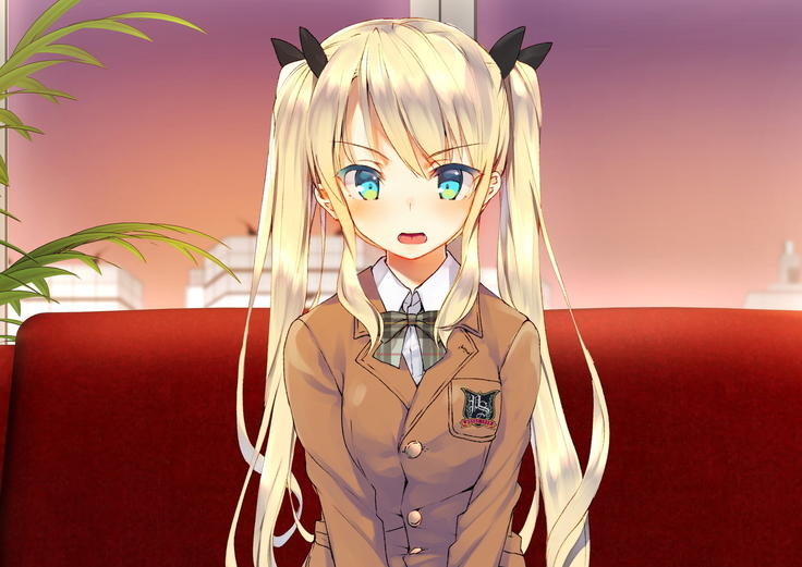 Rin to Shita Kinpatsu Twintail Shoujo ga Omocha ni Narihateru made