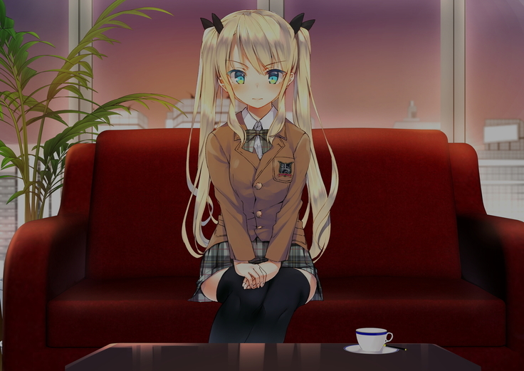 Rin to Shita Kinpatsu Twintail Shoujo ga Omocha ni Narihateru made