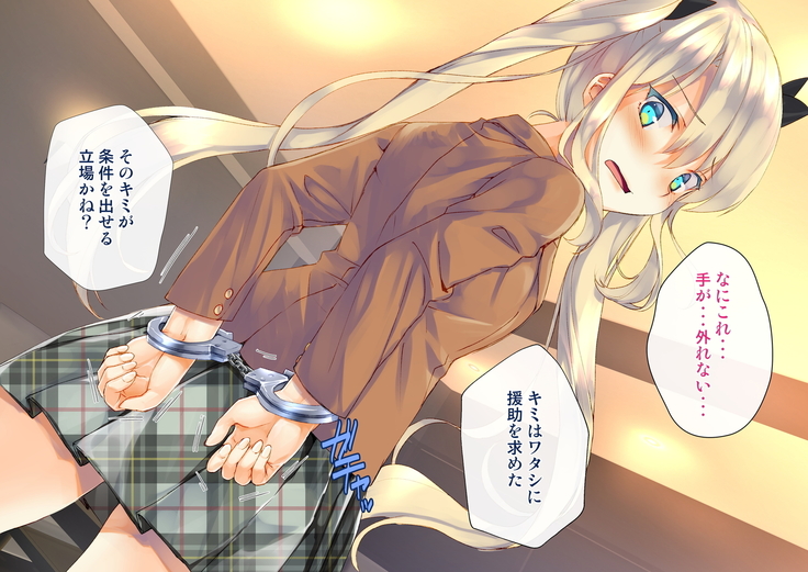 Rin to Shita Kinpatsu Twintail Shoujo ga Omocha ni Narihateru made